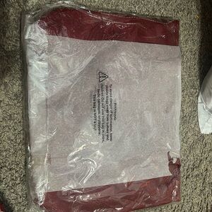 Montana West Burgundy Leather Tote